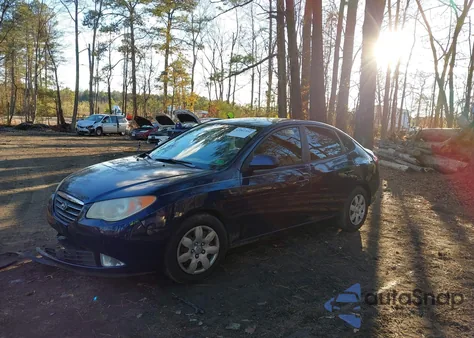 2009 Hyundai Elantra Gls from USA, damaged, VIN KMHDU46D29U712535